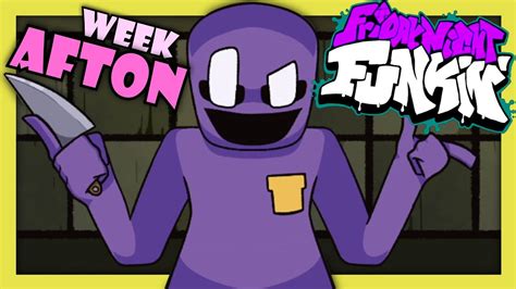 FUNKIN AT FREDDY S AFTON FULL WEEK FNF HARD MOD FNAF YouTube