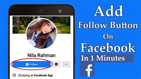 How To Add Follow Button On Facebook Profile 2021 Followers On