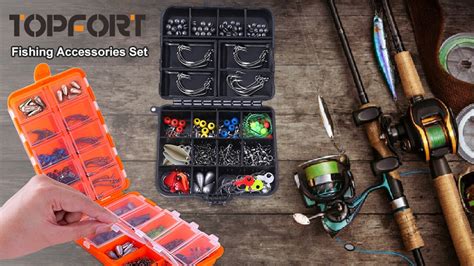 Topfort Pcs Fishing Accessories Kit Youtube