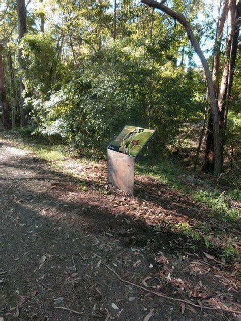 Environmental Interpretive Signs On Foldback Corten Steel