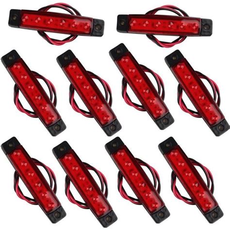 Lot De Feux De Position Lat Raux V Smd Led Pour Remorque