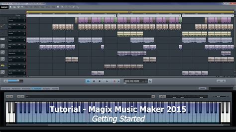 Tutorial 010 Magix Music Maker 2015 Premium Getting Started A Few