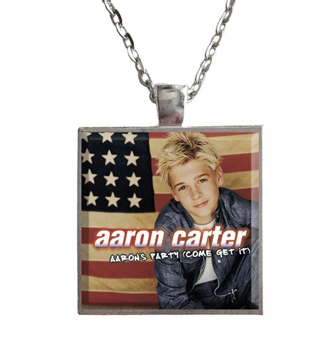 Aaron Carter - Aaron's Party (Come Get It) - Album Cover Art Pendant N ...