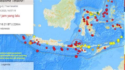 Gempa Bumi Terkini Baru Terjadi Sabtu Agustus Cek Info Bmkg