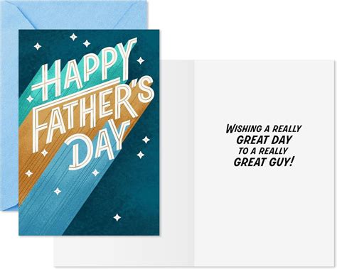 Fathers Day Card Pack 6 Cards 2 Designs For Dads Grandfathers Un