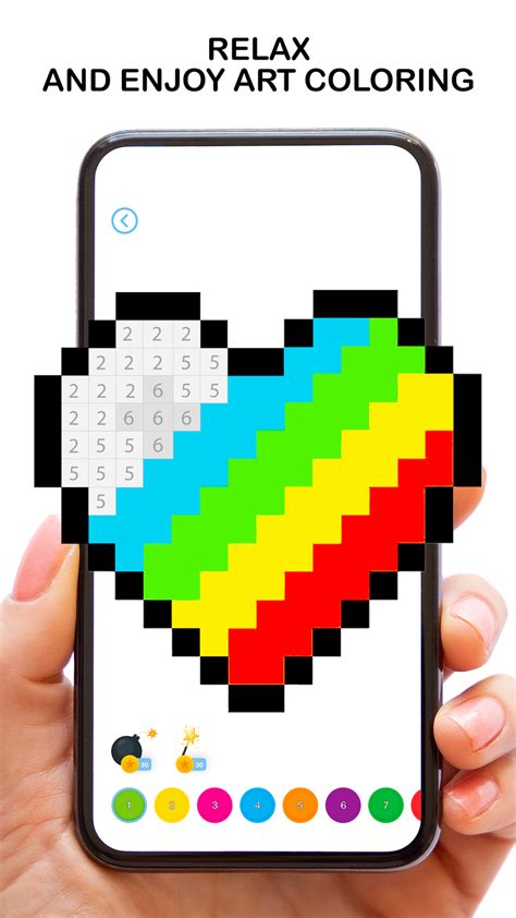 Color By Number Pixel Art App On Amazon Appstore