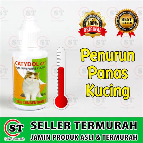 Catydol Drop Ml Obat Penurun Panas Kucing Cat Kitten Adult Demam