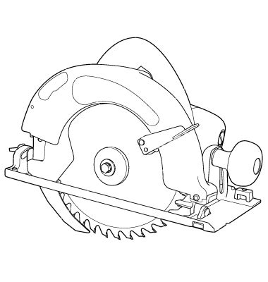 Circular Saw Blade Drawing at GetDrawings | Free download