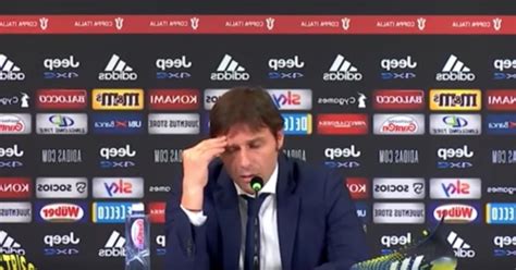 Antonio Conte La Reazione Contro Striscia Dopo La Lite Con Agnelli E