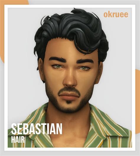 Sims 4 Cc Hair Male Maxis Match Ownklo