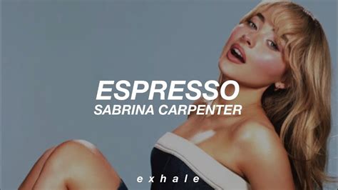 Sabrina Carpenter Espresso Traducida al español YouTube