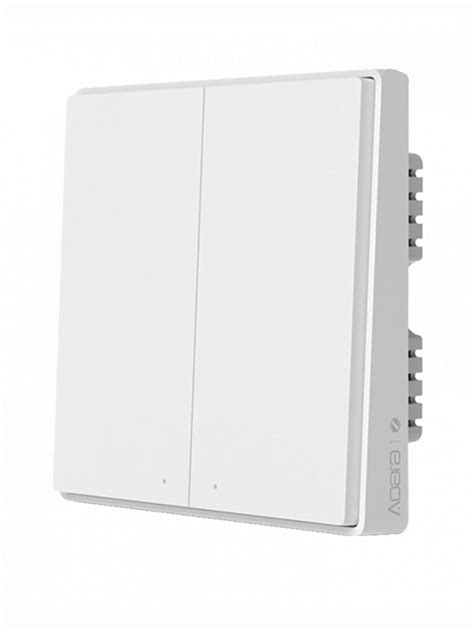 Умный выключатель Xiaomi Aqara Smart Wall Switch D1 Тройной без нулевой линии White Qbkg25lm