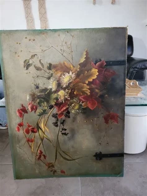 TABLEAU ANCIEN HUILE Sur Toile EUR 250 00 PicClick FR