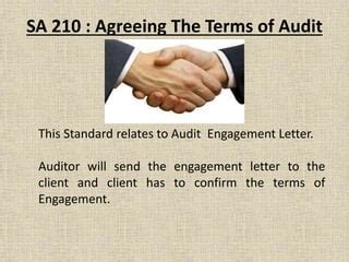 Std Of Audit SA 200 210 PPT