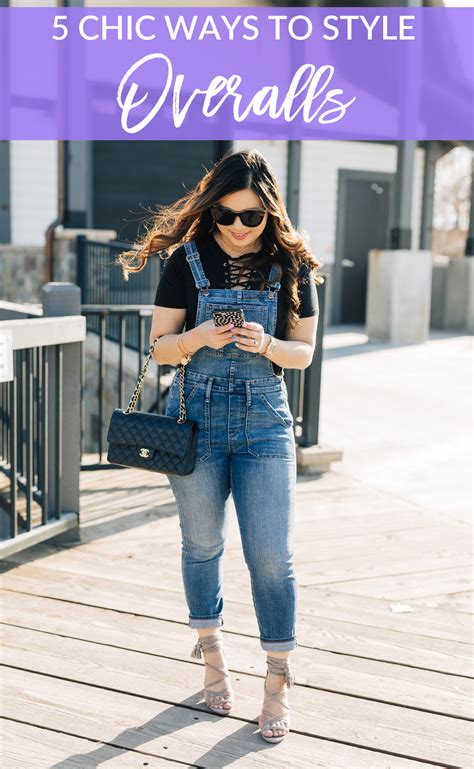 How To Style Denim Overalls | Spring Fashion | Sandy a la Mode