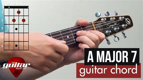 How To Play The A Major 7 Chord Beginner Guitar Lesson Youtube