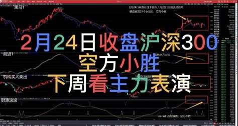 2023年2月24日多指数空方占优，唯上证指数顽强的多略胜，下周看主力表演 知乎