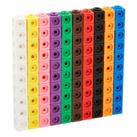 Mathlink Cubes Set Of 100 By Learning Resources Ler4285 Primary Ict