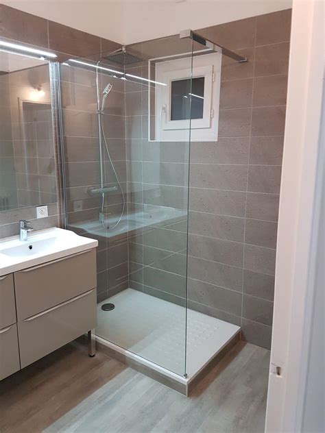 R Novation Salle De Bain Avec Douche L Italienne Ca Renovation Toulouse