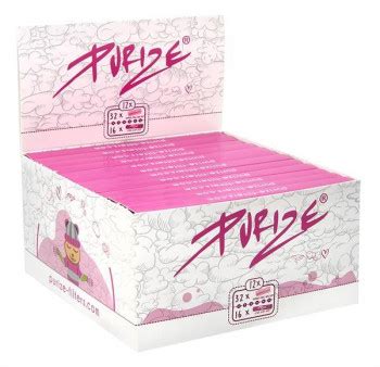 Purize Pink King Size Slim Papes XTRA Slim Filter