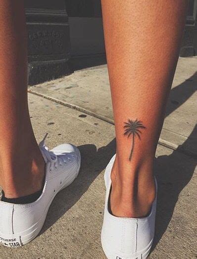 Pin On Tats Palm Tattoos Tree Tattoo Ankle Palm Tree Tattoo Ankle