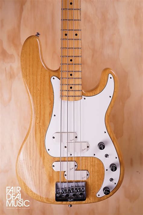 1983 Fender Precision Elite Ii In Natural Finish Used Reverb