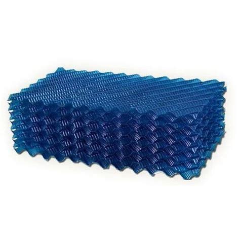 Blue PVC Cooling Tower Fill Size Dimensions 24 X 12 X 6 Inch At Rs