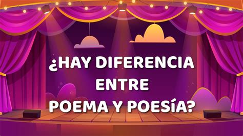 Diferencia Entre Poema Y Poesía Youtube