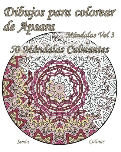 Dibujos para colorear de Apsara Mándalas Volumen 3 50 Mándalas