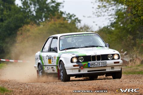 Woll Tobias Woll Jürgen BMW 318 iS E30 ADAC Rallye Kohle Stahl 2022