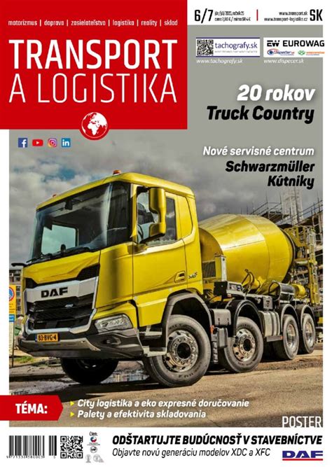 Magazín TRANSPORT a LOGISTIKA č 6 7 2023 Transport sk