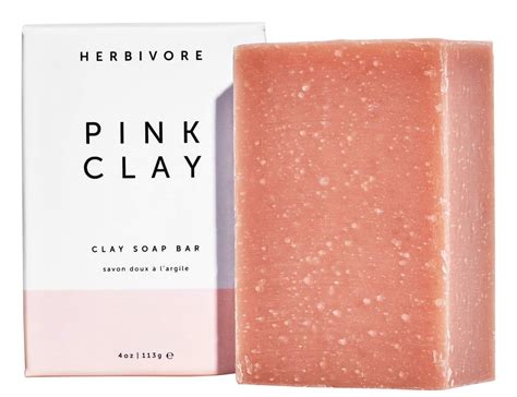 Herbivore Botanicals All Natural Pink Clay Cleansing Soap Bar 20 Best