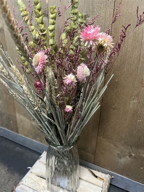 Droogbloemenboeket Boeket Cm Droogbloemen Verschillende Voorjaars