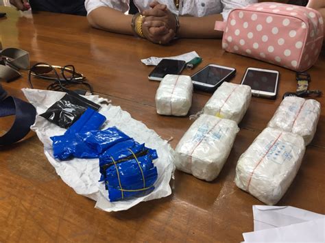 Four arrested at Hat Yai airport for alleged drug smuggling