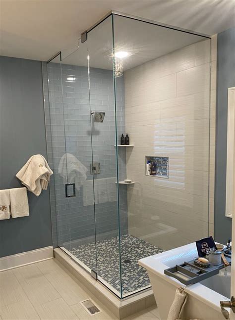 Series 90 Corner Stall Frameless Shower Enclosure Mr Shower Door