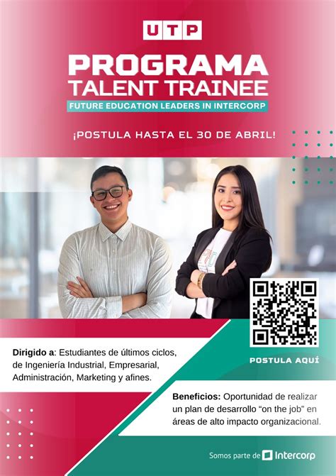 Programa Trainee Universidad Tecnológica del Perú