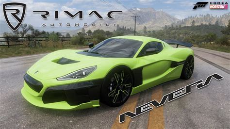 Forza Horizon 5Rimac Nevera รถไฟฟา Hypercar ทแรงทสดในโลก ณ