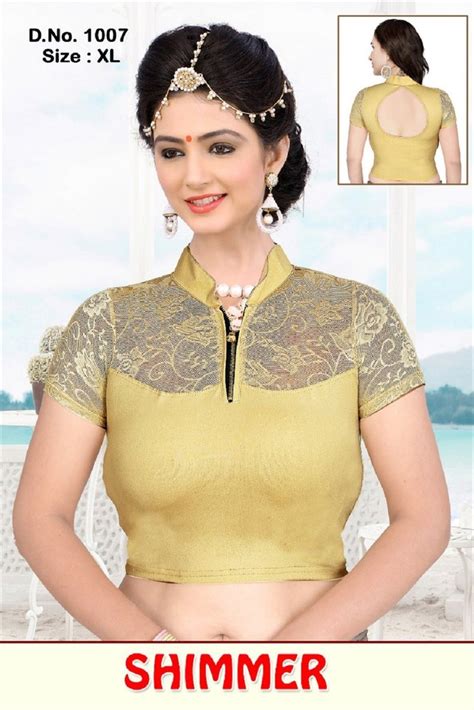 Cotton Shimmer Half Sleeve Blouse Size Xl At Rs 125 Piece In Surat