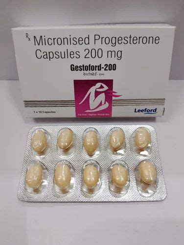 Gestoford Soft Gelatin Capsule At Rs Stripe Susten Capsules