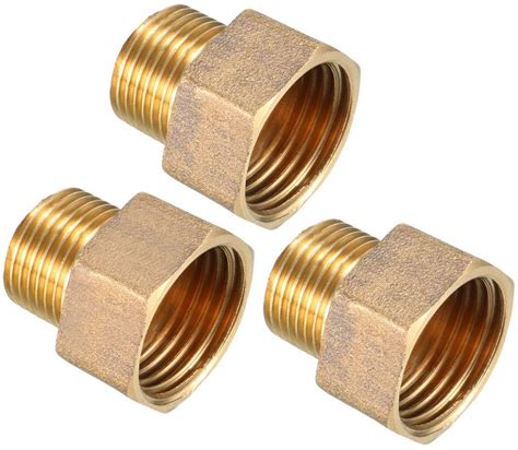 Amazon Uxcell Brass Threaded Pipe Fitting G Male X G Female