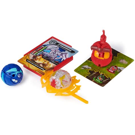 Bakugan Battle 5 Pack Spinning Action Figures Special Attack Bruiser