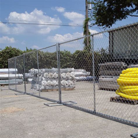 USA Standard Construction Temporary Chain Link Fence Direct Factory