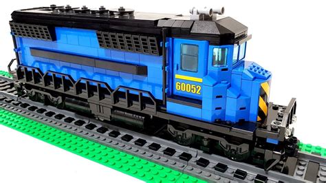 Custom LEGO Cargo Train Locomotive Review Test Run, 40% OFF