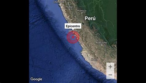 Temblor en Lima Sismo de 3 7 remeció el Callao este mediodía lo