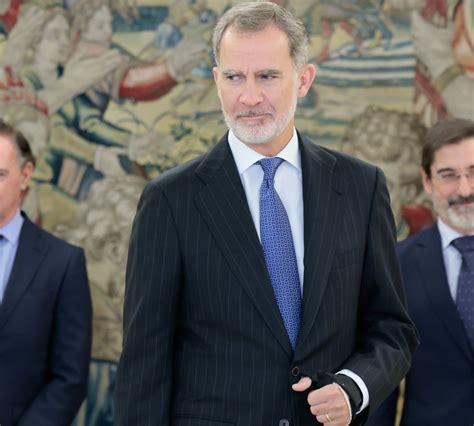 Preocupación por el rey Felipe así se encuentra de la lesión que