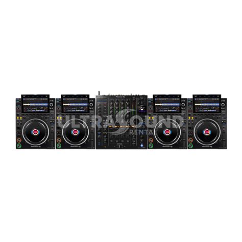 Pioneer Dj Set 01 2x Cdj 2000 Nxs 2 Djm 900 Nxs 2 Complete Dj