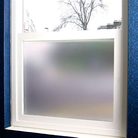 Plain Frosted Privacy Window Film Modern Window Film