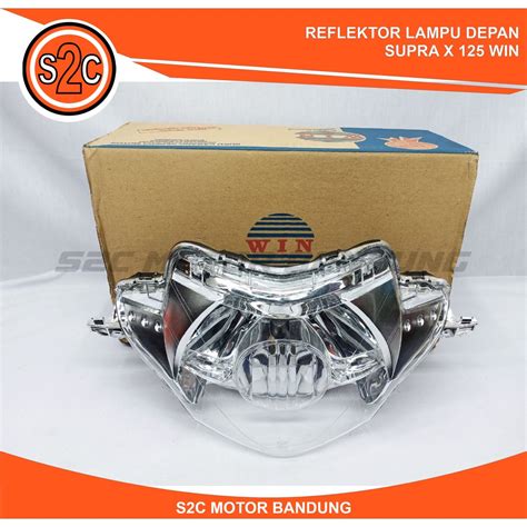 Jual Win Reflektor Lampu Depan Supra X Pertama Shopee Indonesia