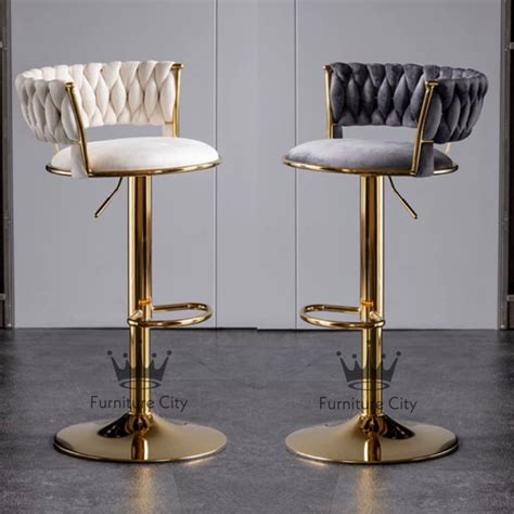 Jual Kursi Bar Kursi Minibar Barstool Gold Bangku Bar Kursi Cafe Kursi