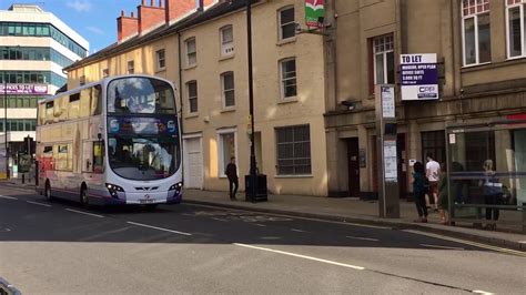 First Bus Sheffield X Leeds 36274 At City Centre On 52a Woodhouse YouTube